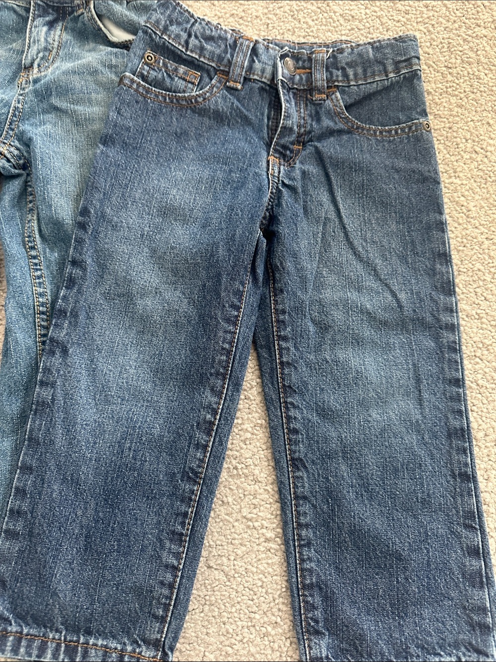 Cat & Jack Kids' Assorted Blue Denim Jeans Trio - Picture 5 of 7